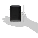 Größenvergleich der Hesler Schlüsselbox in einer Hand, Höhe 12 cm